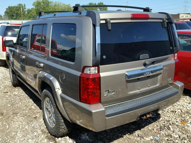 1J8HG58226C246288 - 2006 JEEP COMMANDER ყავისფერი ფოტო 3