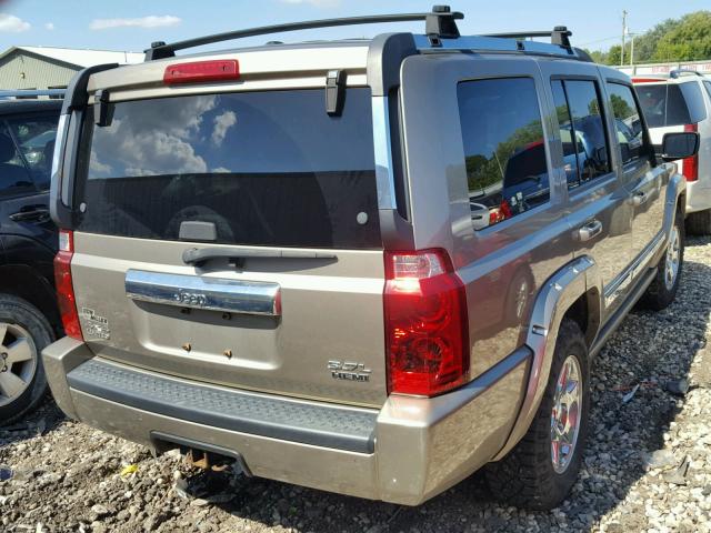 1J8HG58226C246288 - 2006 JEEP COMMANDER ყავისფერი ფოტო 4