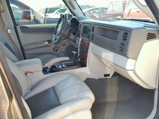 1J8HG58226C246288 - 2006 JEEP COMMANDER ყავისფერი ფოტო 5