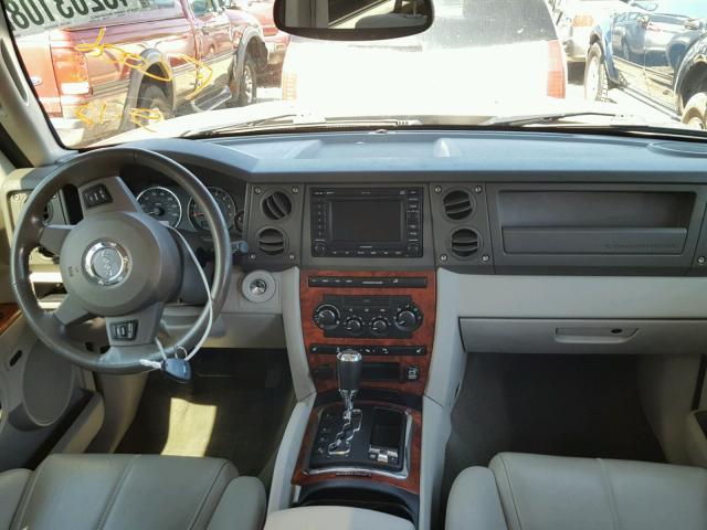 1J8HG58226C246288 - 2006 JEEP COMMANDER ყავისფერი ფოტო 9
