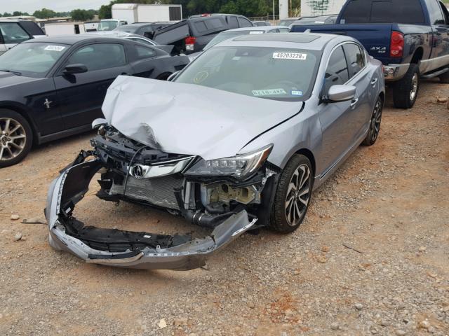 19UDE2F85HA013068 - 2017 ACURA ILX PREMIU SILVER photo 2