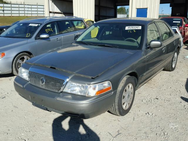 2MEFM74W34X653871 - 2004 MERCURY GRAND MARQ GRAY photo 2