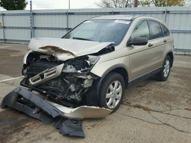 JHLRE38557C041083 - 2007 HONDA CR-V EX GOLD photo 2