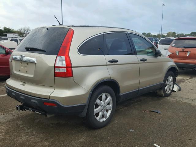 JHLRE38557C041083 - 2007 HONDA CR-V EX GOLD photo 4