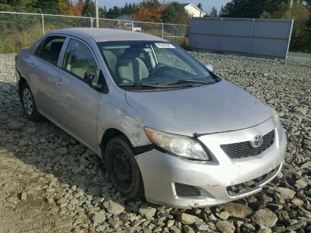 2T1BU4EE1AC246698 - 2010 TOYOTA COROLLA BA SILVER photo 1