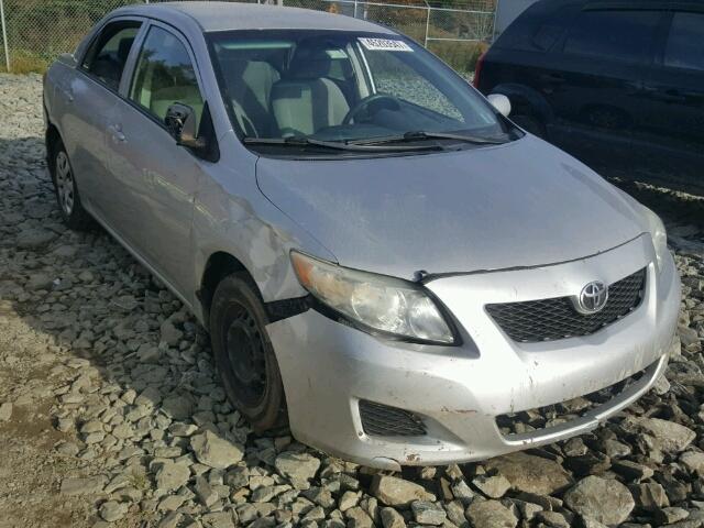 2T1BU4EE1AC246698 - 2010 TOYOTA COROLLA BA SILVER photo 9