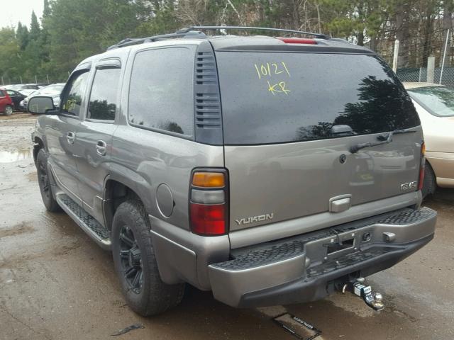 1GKEK63U65J240449 - 2005 GMC YUKON DENA CHARCOAL photo 3