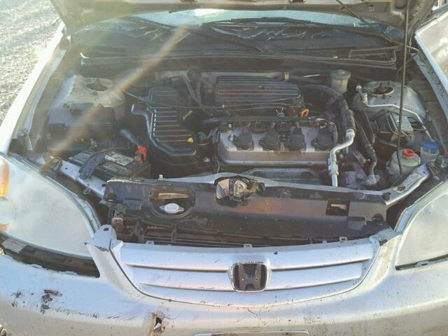 1HGES26782L043133 - 2002 HONDA CIVIC EX 白色 照片 7