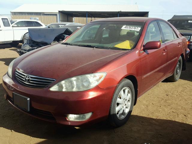 4T1BE32K36U122827 - 2006 TOYOTA CAMRY MAROON photo 2