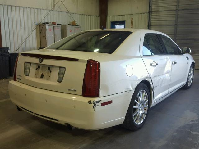 1G6DK67V780156535 - 2008 CADILLAC STS WHITE photo 4