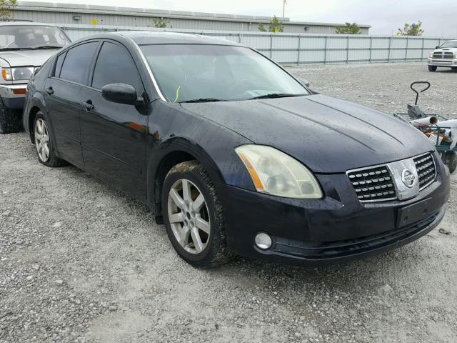 1N4BA41E54C842396 - 2004 NISSAN MAXIMA SE BLACK photo 1