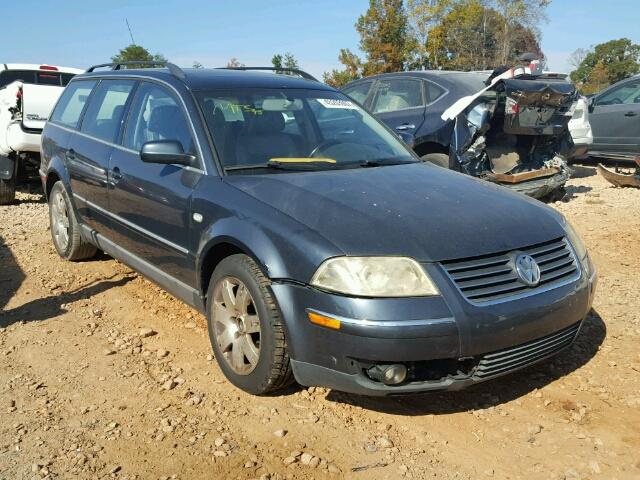 WVWWH63B23E368707 - 2003 VOLKSWAGEN PASSAT GLX GRAY photo 1