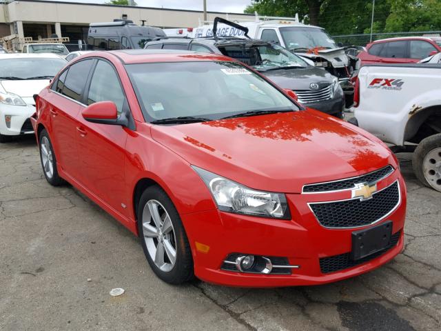 1G1PG5SC6C7230631 - 2012 CHEVROLET CRUZE LT RED photo 1