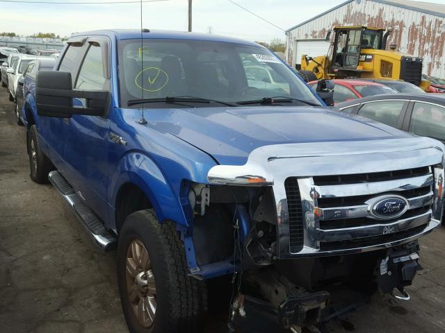 1FTFW1EF1CFA49771 - 2012 FORD F150 SUPER BLUE photo 1