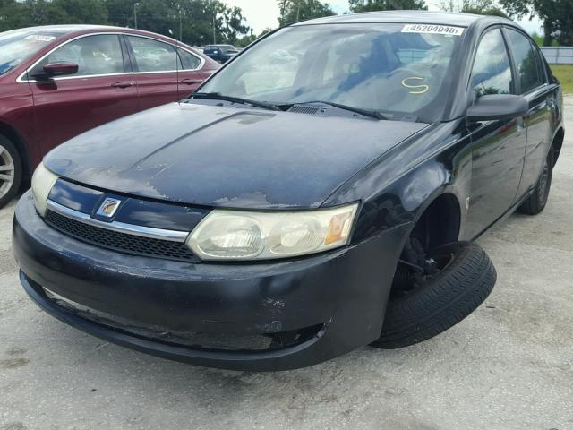 1G8AF52F74Z143797 - 2004 SATURN ION LEVEL BLACK photo 2