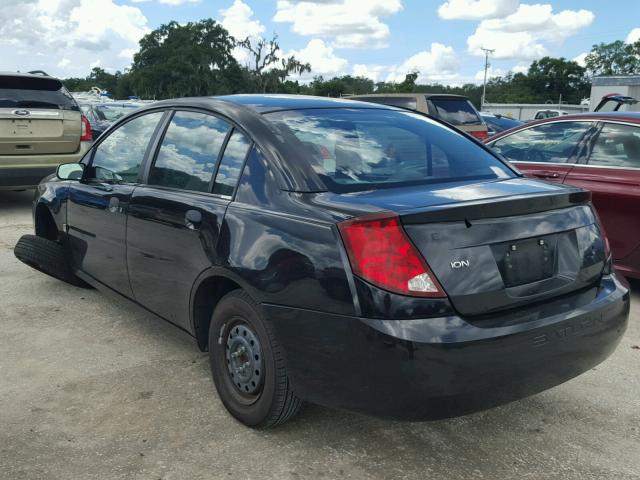 1G8AF52F74Z143797 - 2004 SATURN ION LEVEL BLACK photo 3