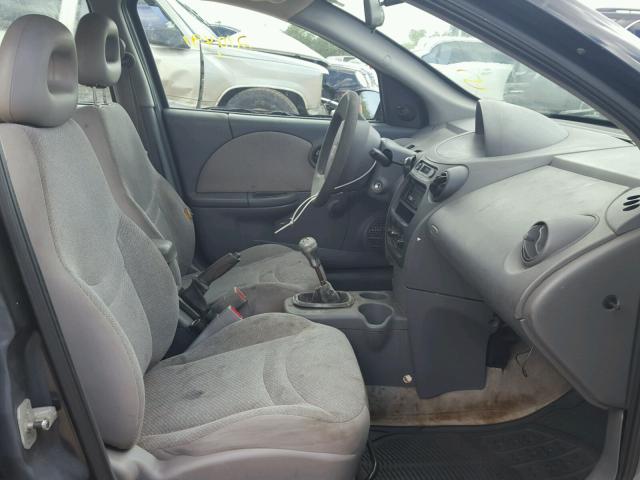 1G8AF52F74Z143797 - 2004 SATURN ION LEVEL BLACK photo 5