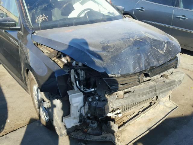 3VW2K7AJ5EM439151 - 2014 VOLKSWAGEN JETTA BASE 黑色 照片 9