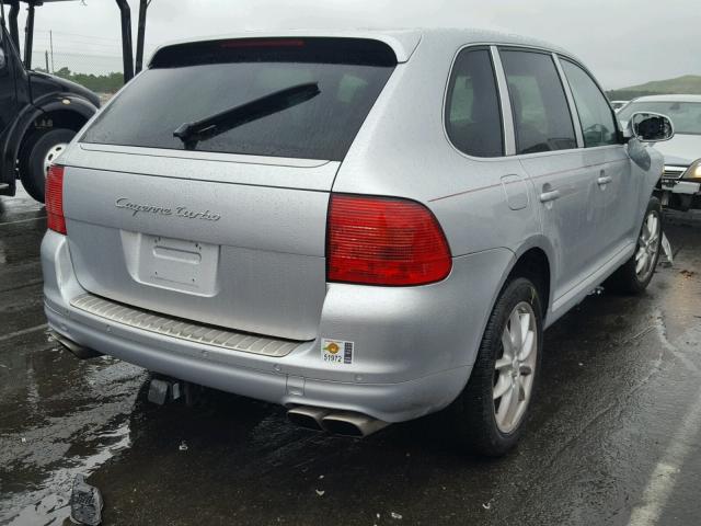 WP1AC29P55LA90516 - 2005 PORSCHE CAYENNE TU SILVER photo 4