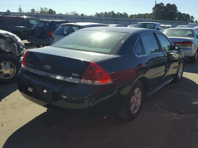 2G1WG5EK2B1134313 - 2011 CHEVROLET IMPALA LT BLACK photo 4