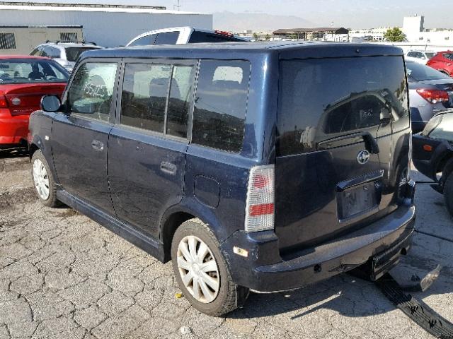 JTLKT324850218801 - 2005 TOYOTA SCION XB Azul foto 3