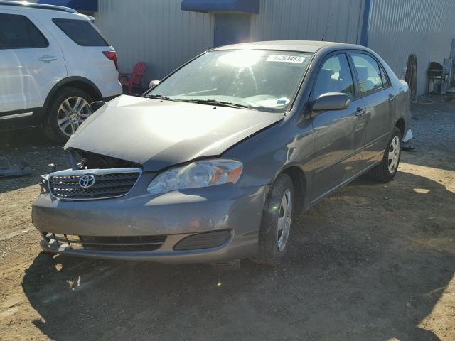 2T1BR32E47C748503 - 2007 TOYOTA COROLLA GRAY photo 2