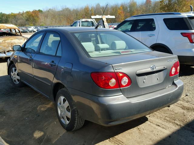 2T1BR32E47C748503 - 2007 TOYOTA COROLLA GRAY photo 3