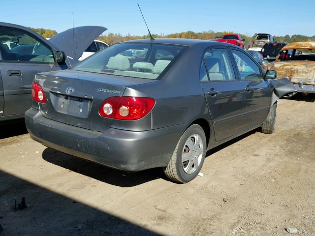 2T1BR32E47C748503 - 2007 TOYOTA COROLLA GRAY photo 4