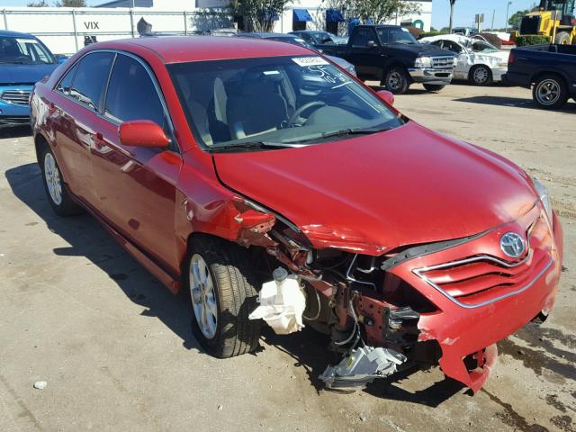 4T1BF3EK1BU686074 - 2011 TOYOTA CAMRY BASE RED photo 1