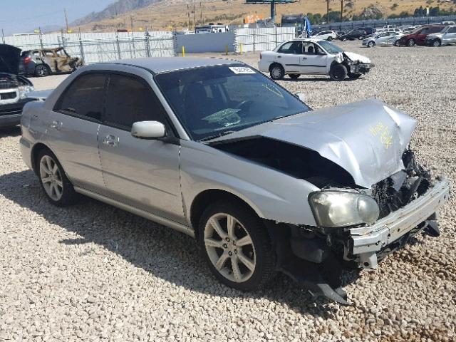 JF1GD67535H518044 - 2005 SUBARU IMPREZA RS SILVER photo 1