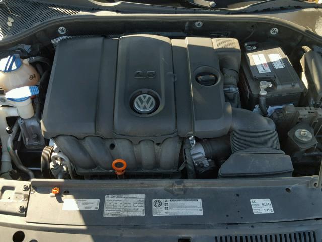 1VWBP7A32CC065194 - 2012 VOLKSWAGEN PASSAT SE BLACK photo 7