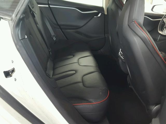 5YJSA1CN4DFP26227 - 2013 TESLA MODEL S Սպիտակ լուսանկար 6