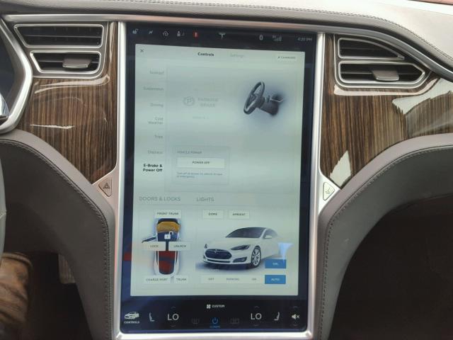 5YJSA1CN4DFP26227 - 2013 TESLA MODEL S Սպիտակ լուսանկար 9