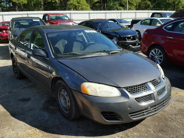 1B3EL36X34N165165 - 2004 DODGE STRATUS GRAY photo 1