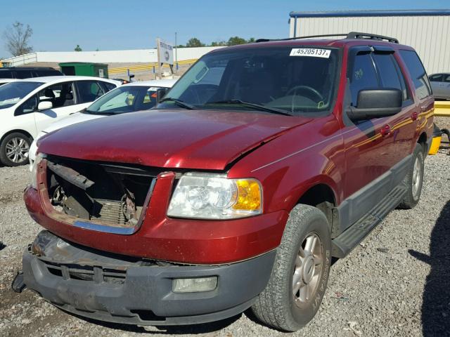 1FMPU15546LA36287 - 2006 FORD EXPEDITION RED photo 2