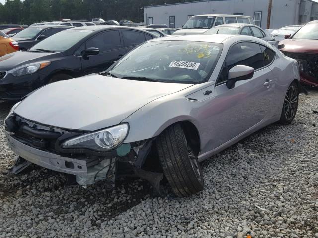 JF1ZNAA10D1733323 - 2013 TOYOTA SCION FR-S SILVER photo 2