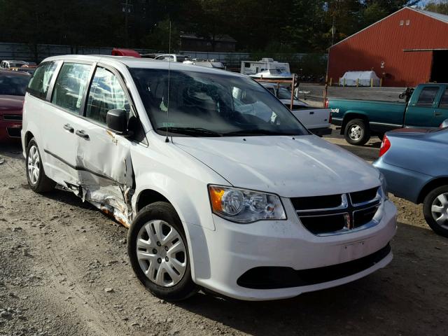 2C4RDGBG5FR616824 - 2015 DODGE GRAND CARA WHITE photo 1