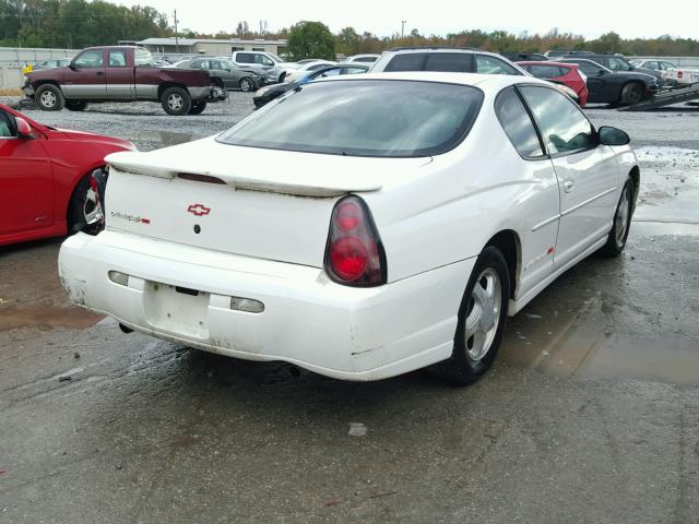 2G1WX15K319220450 - 2001 CHEVROLET MONTE CARL WHITE photo 4