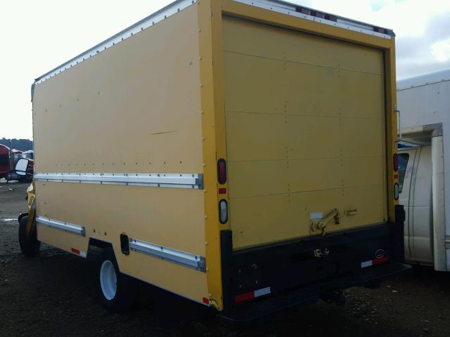 1FDSE35L37DA15413 - 2007 FORD ECONOLINE YELLOW photo 3