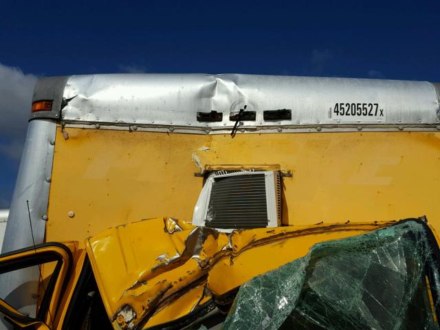 1FDSE35L37DA15413 - 2007 FORD ECONOLINE YELLOW photo 9