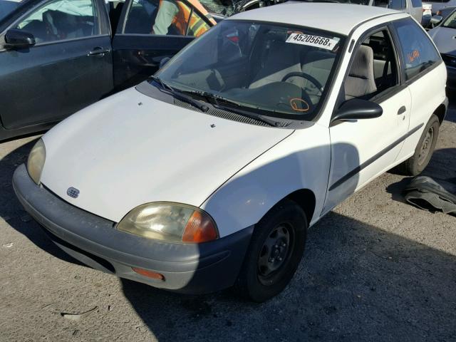 2C1MR2267S6748305 - 1995 GEO METRO BASE WHITE photo 2