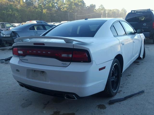 2B3CL5CT6BH521327 - 2011 DODGE CHARGER R/ WHITE photo 4