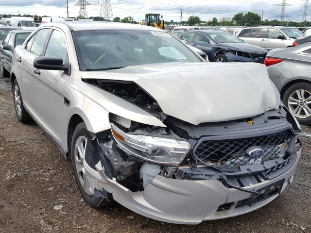 1FAHP2MK9EG145564 - 2014 FORD TAURUS POL CREAM photo 1