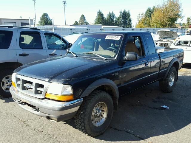 1FTZR15U8WPB24161 - 1998 FORD RANGER SUP BLACK photo 2