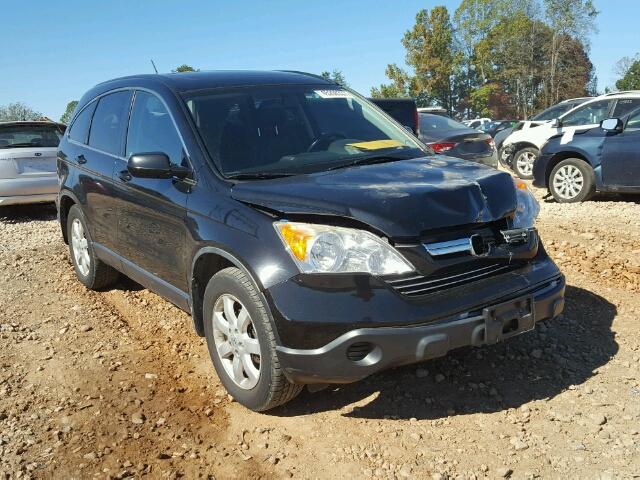 JHLRE487X9C003519 - 2009 HONDA CR-V EXL BLACK photo 1