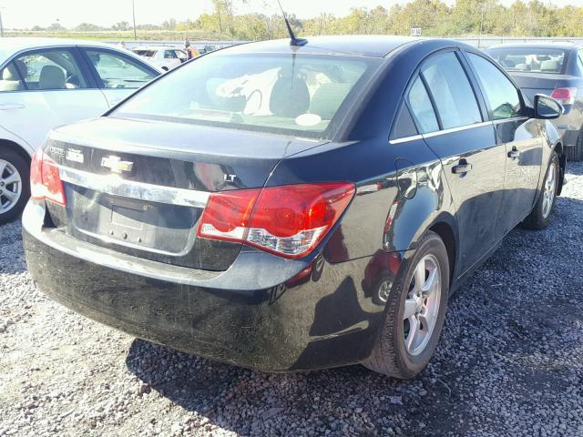 1G1PF5SCXC7107904 - 2012 CHEVROLET CRUZE LT GRAY photo 4