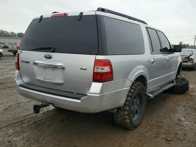 1FMJK1G55AEA29192 - 2010 FORD EXPEDITION SILVER photo 4