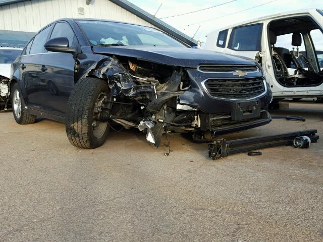 1G1PC5SB6F7224464 - 2015 CHEVROLET CRUZE LT BLACK photo 1