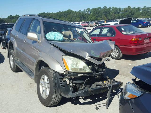 JTJBT20X950091458 - 2005 LEXUS GX BEIGE photo 1