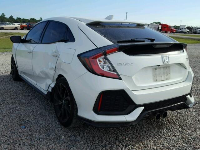 SHHFK7H4XHU221685 - 2017 HONDA CIVIC SPOR WHITE photo 3